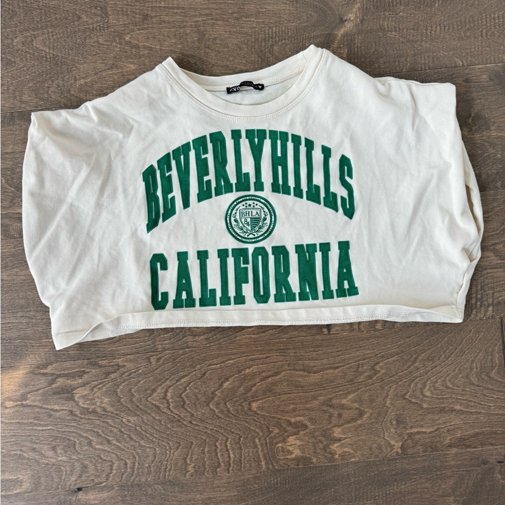 Beverly Hills California Crop Top
